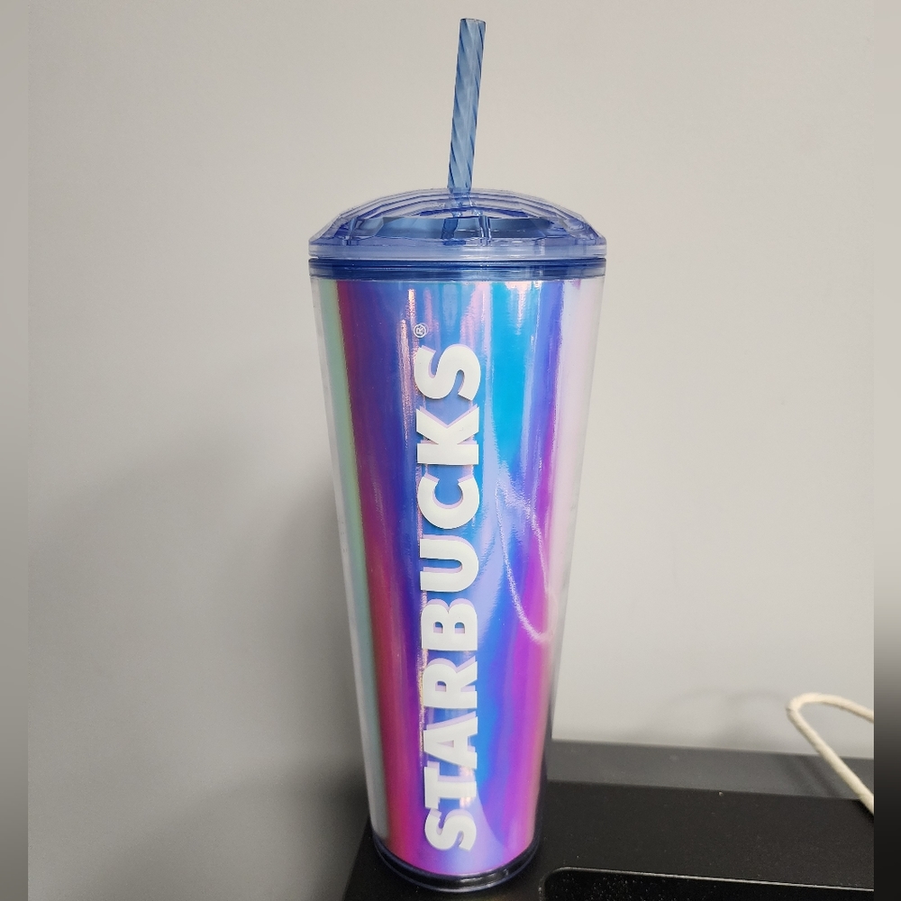 Starbucks 24oz cup w/straw